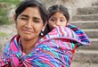 Peruvian woman with child in Peru 