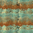 Seamless rusty metal pattern 