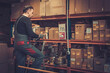 © Nejron Photo - Storekeeper with manual pick list on a warehouse