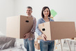 © stokkete - Couple moving into a new house