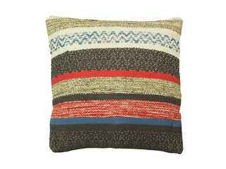 Canvas Print - Colorful stripes pillow