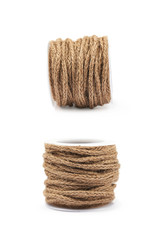 Wall Mural - Decorational rope string on a bobbin