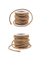 Wall Mural - Decorational rope string on a bobbin