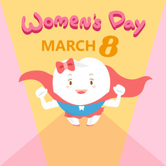 Wall Mural - happy womens day