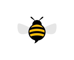 Wall Mural - Bee logo