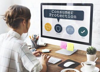 Sticker - Consumer Rights Protection Regulation Concept