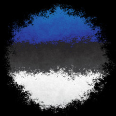 Wall Mural - National flag of Estonia