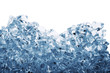 © alexlukin - Pile of ice cubes toned in blue