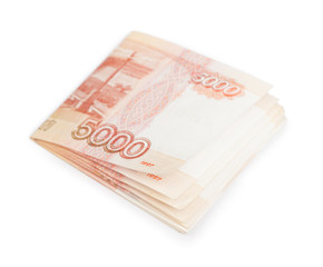 Russian money isolated