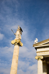 Wall Mural - Athena statue in the the Academy of Athens ,Greece