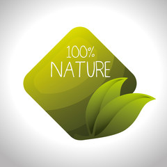 seal natural product guaranteed vector illustration design