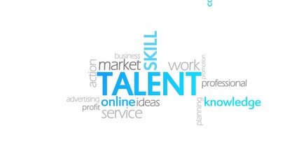 Talent, Typography