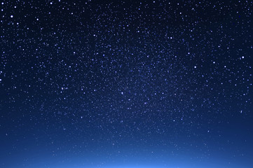 Wall Mural - night sky with the star