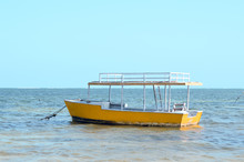 Small Boat On The Indian Ocean