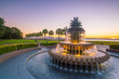   Pineapple Fountain at Charleston, South Carolina