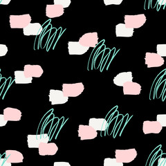 Sticker - Hand Drawn Abstract Seamless Pattern