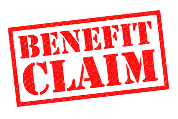 Wall Mural - BENEFIT CLAIM Rubber Stamp