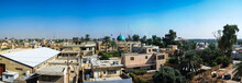 Aerial Panorama Cityscape View To Baghdad, Iraq