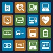 © HN Works - Set of 16 monitor filled icons
