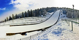 Fototapeta Krajobraz - Ski Jumping - Hill's Stadium in Poland