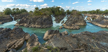 Beautiful Waterfall In Laos