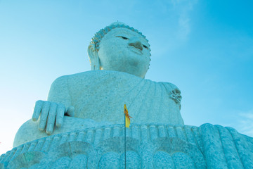 big buddha and blue sky