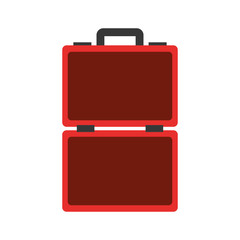 Wall Mural - medical kit isolated icon vector illustration design