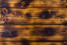 Close Up Of Burnt Wood Texture Background