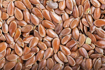 flax seeds background