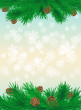 © sergeygerasimov - Vector illustration Christmas and New year poster.