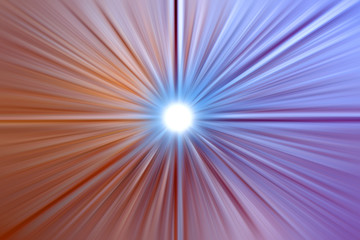 Canvas Print - high speed business and technology concept, acceleration super fast speedy motion blur abstract back