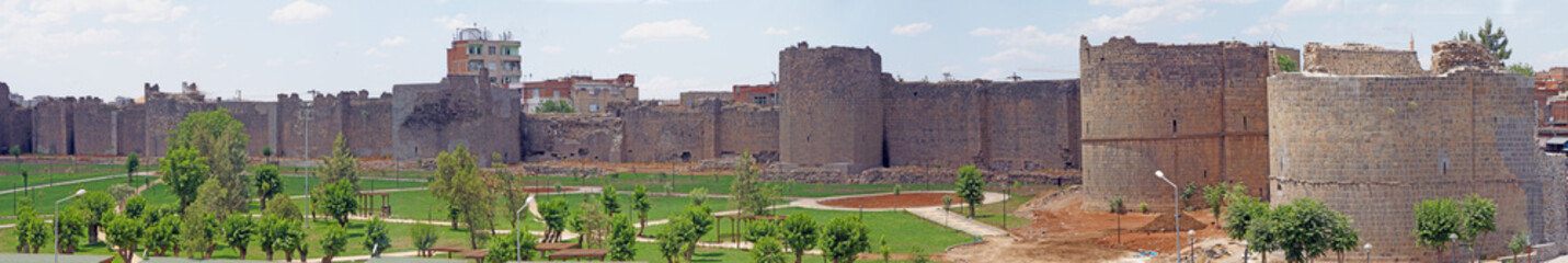 Medieval walls and towers