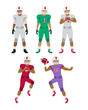 © robu_s - Collection of Icons of American Football Players