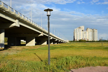 Wall Mural - View in Astana, capital of Kazakhstan