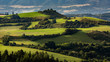 Hills and meadows in the Slovakian region Liptov in summer
