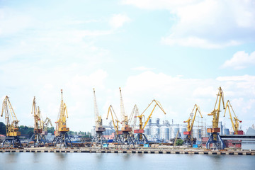 Port, view from the sea