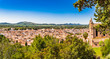 Beautiful panorama view of the old town Arta on Majorca island Spain