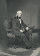 James Knox Polk - 11th President of the United States. Steel Engraving 1864.