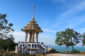 Shrine at the sea, Thailand