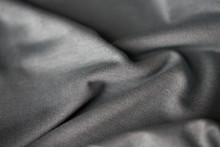 Close Up Of Gray Textile Or Fabric Background