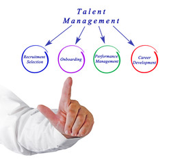 Sticker - Diagram of Talent Management