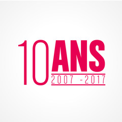 Sticker - 10 ans)2007/2017