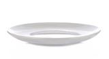 Fototapeta  - empty white plate isolated on white background
