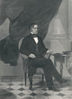 Franklin Pierce- 14th President of the United States. Steel Engraving 1864.