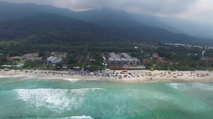 Poster - Aerial View of Maresias, Sao Paulo, Brazil