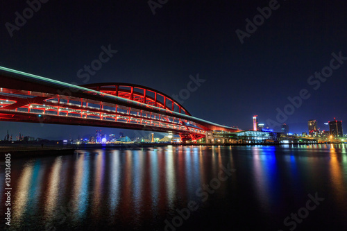 ポートアイランドからの夜景 神戸大橋 メリケンパーク 神戸ハーバーランド Stock Photo Adobe Stock ポートアイランドからの夜景 神戸大橋 メリケンパーク 神戸ハーバーランド Stock Photo Adobe Stock