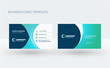 © antartstock - Double-sided creative business card template. Vector illustration. Stationery design