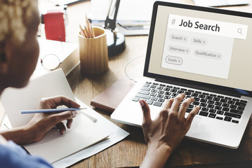 Poster - recruitment employment search engine tags