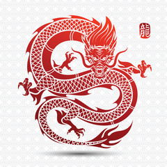 chinese Dragon vector