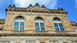 Historistische  Fassade des Herzoglichen Museums in Gotha